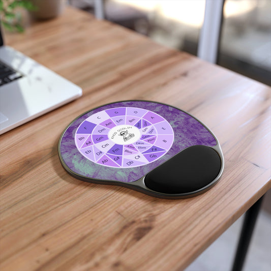 KNOB GOBLIN - Key Wheel Mouse Pad with Wrist Rest